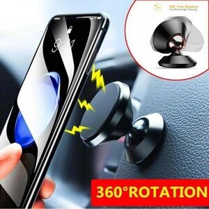 Magnetic Phone Holder Car Dashboard Car Phone Holder Mount 360 Degrees Rotation